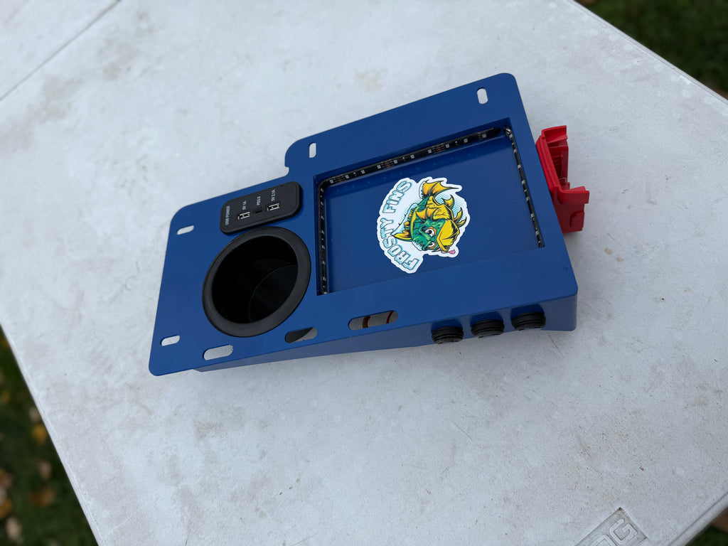 Custom Frosty Fins Outdoors Power Tray