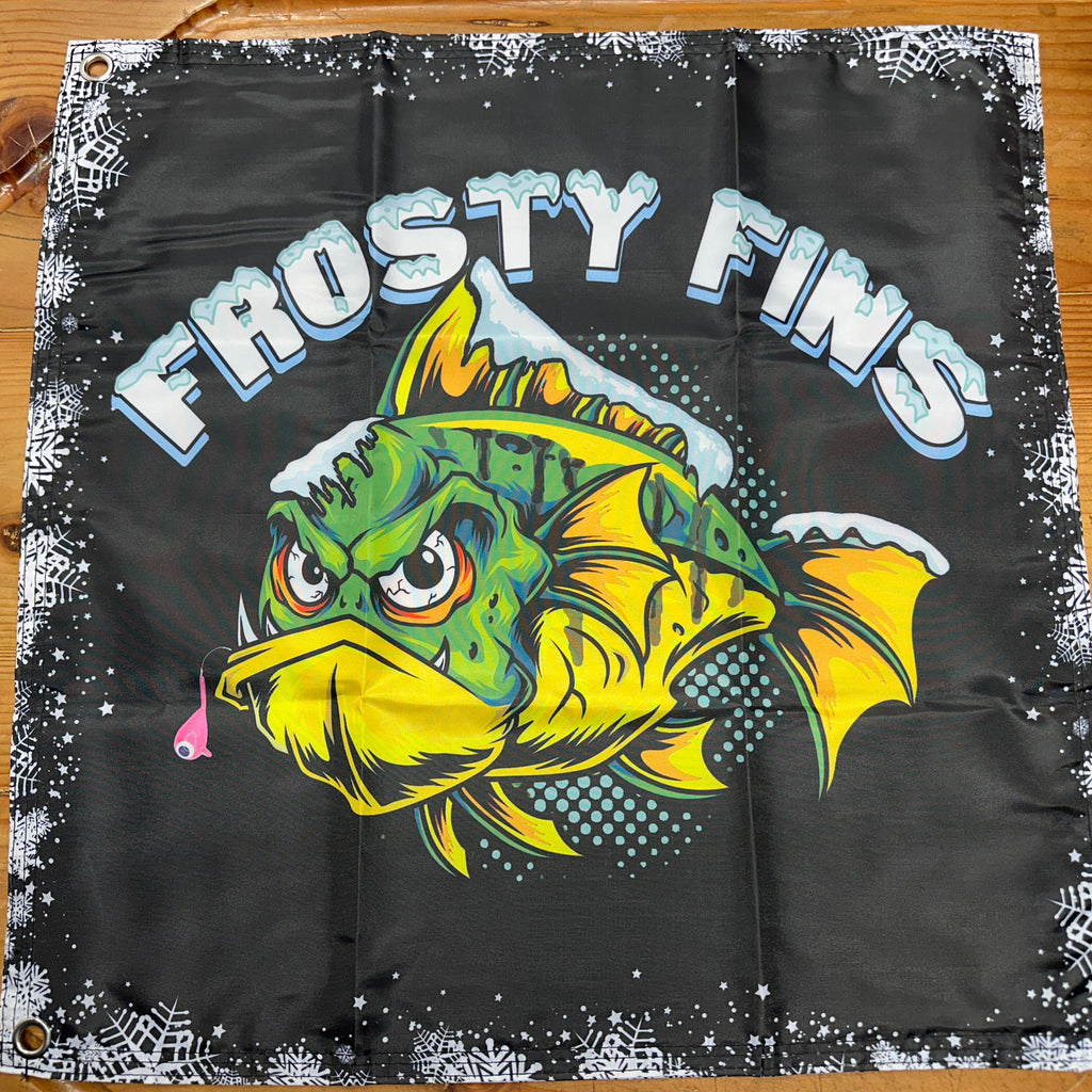 Frosty Fins Outdoors Shanty Flags