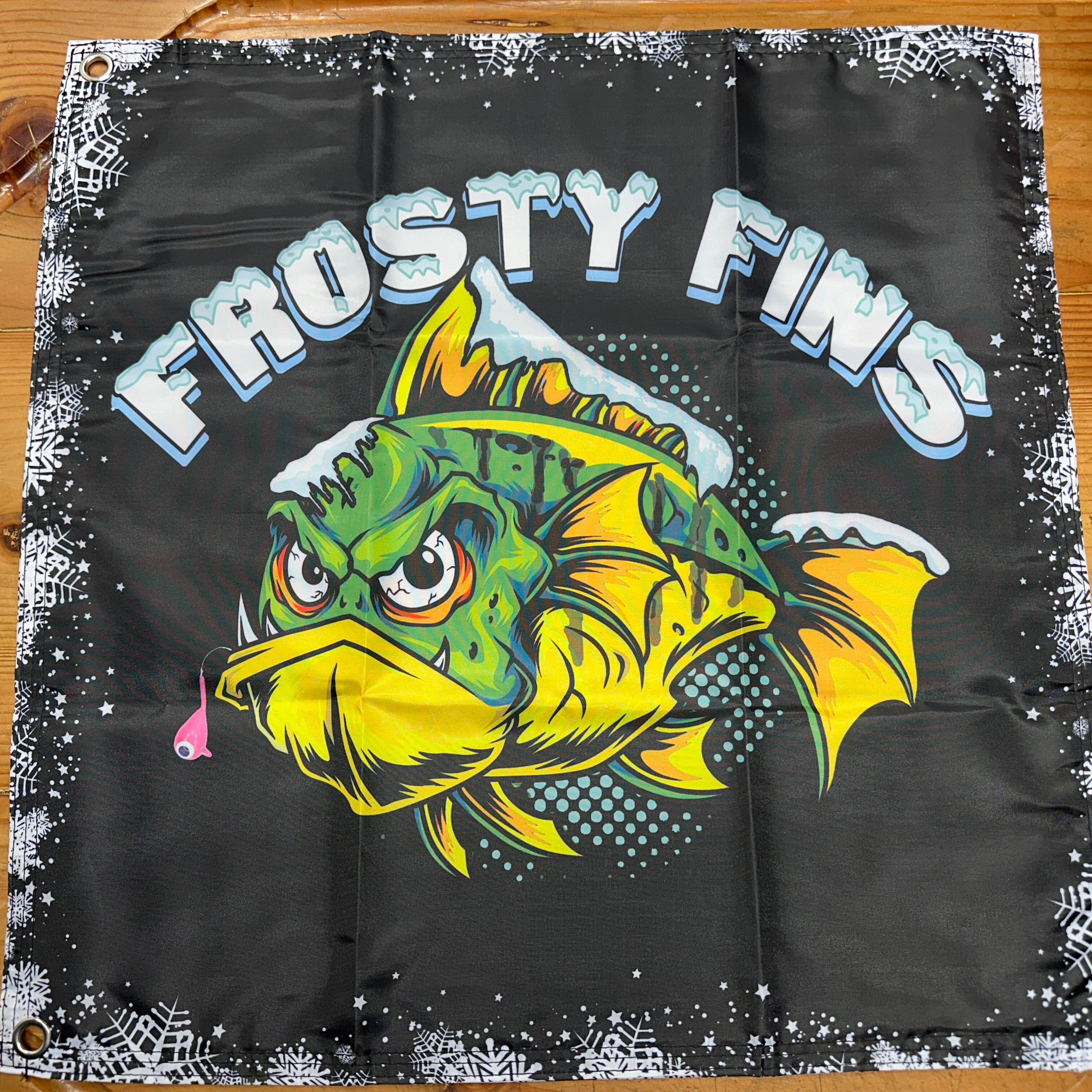 Frosty Fins Outdoors Shanty Flags