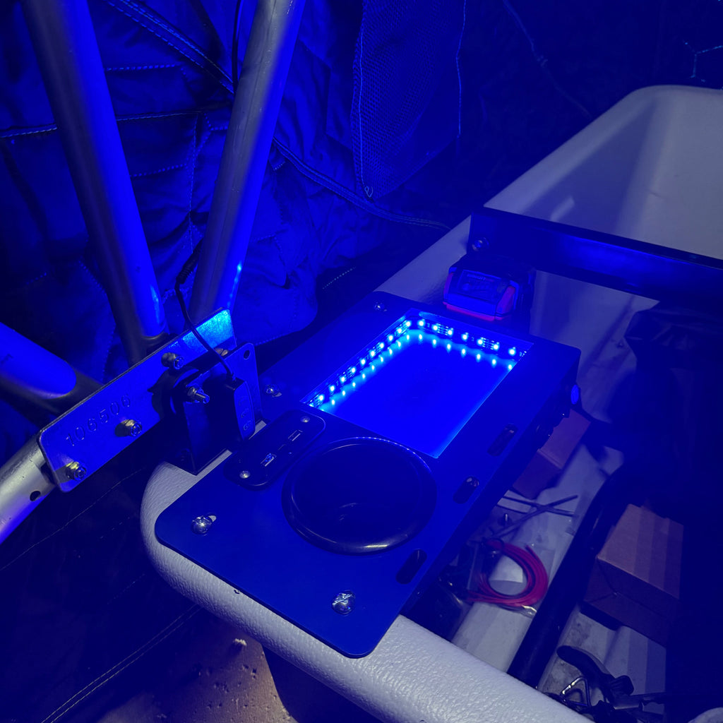 Custom Frosty Fins Outdoors Power Tray