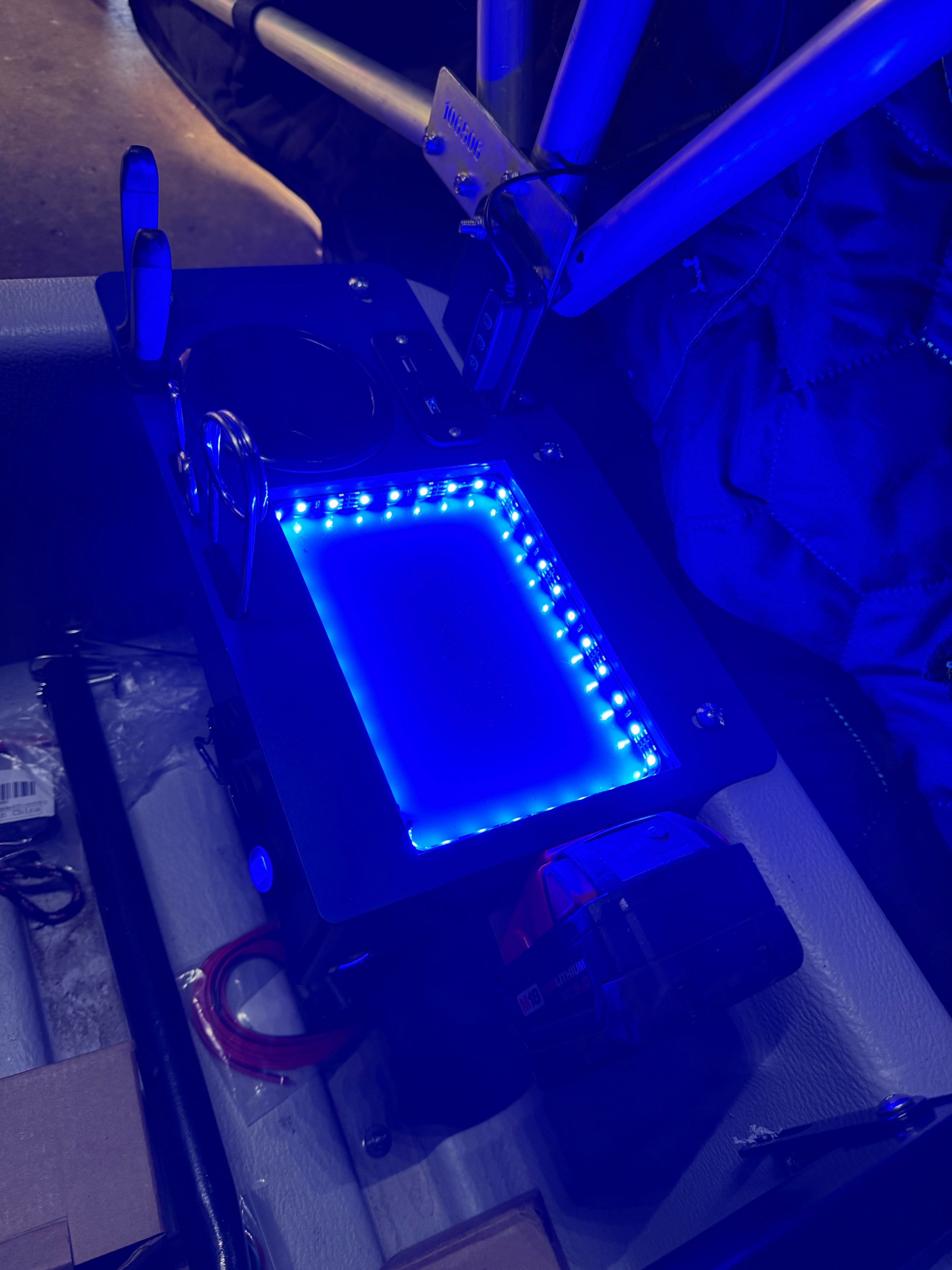 Custom Frosty Fins Outdoors Power Tray
