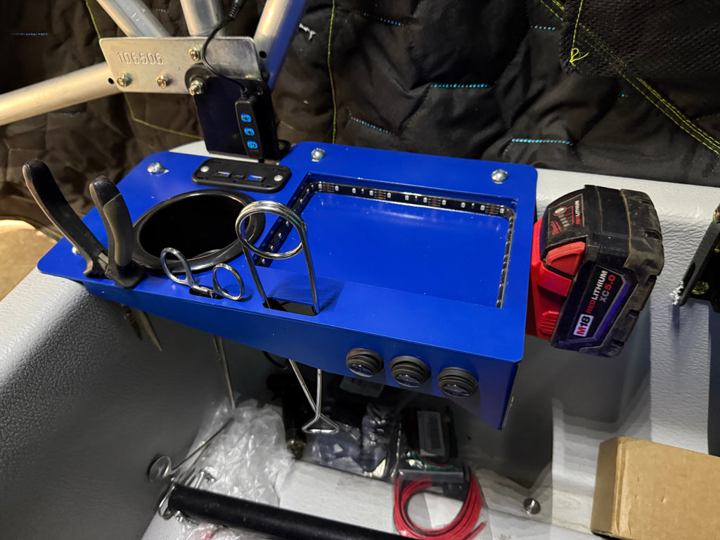 Custom Frosty Fins Outdoors Power Tray