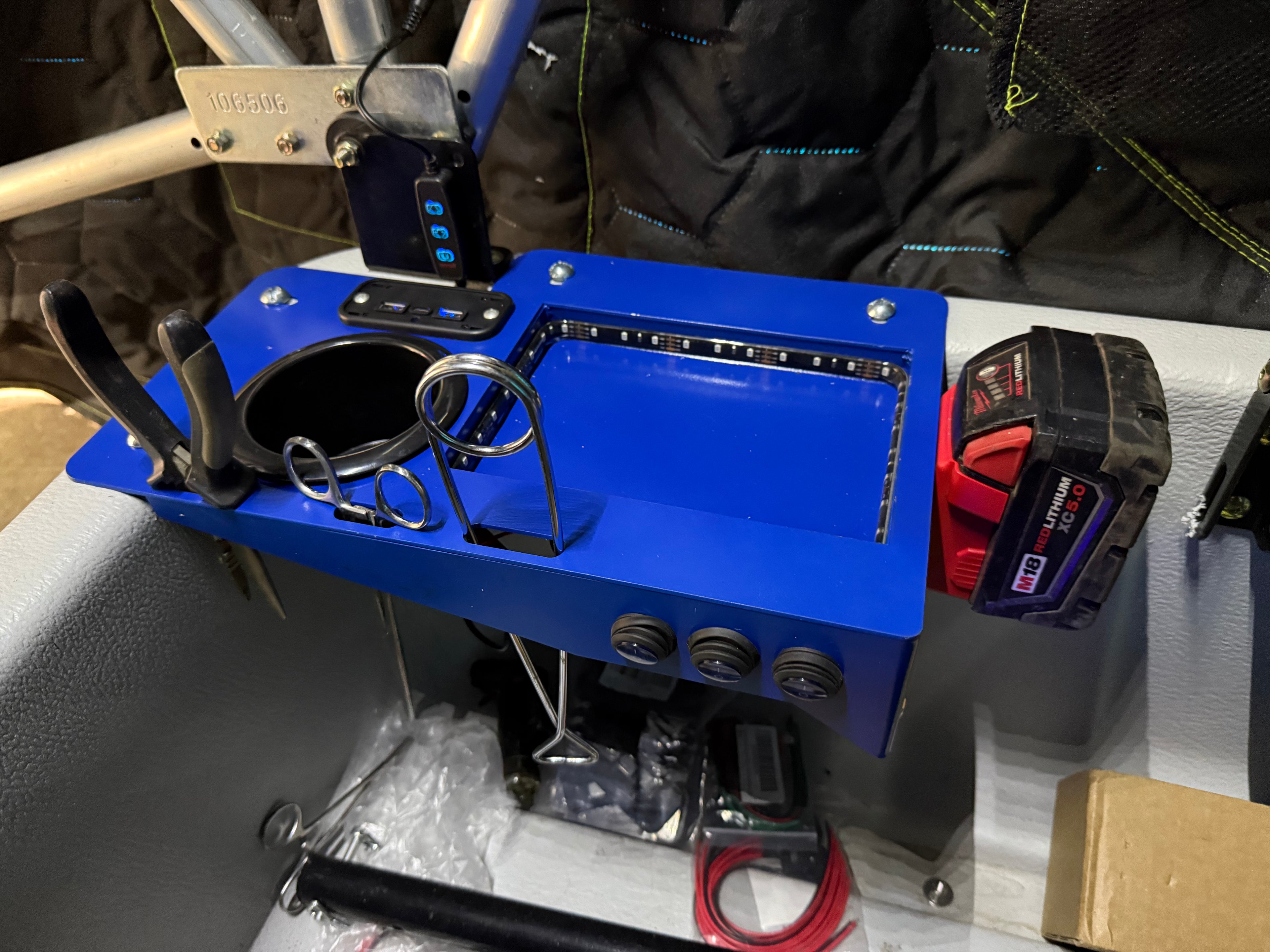 Custom Frosty Fins Outdoors Power Tray