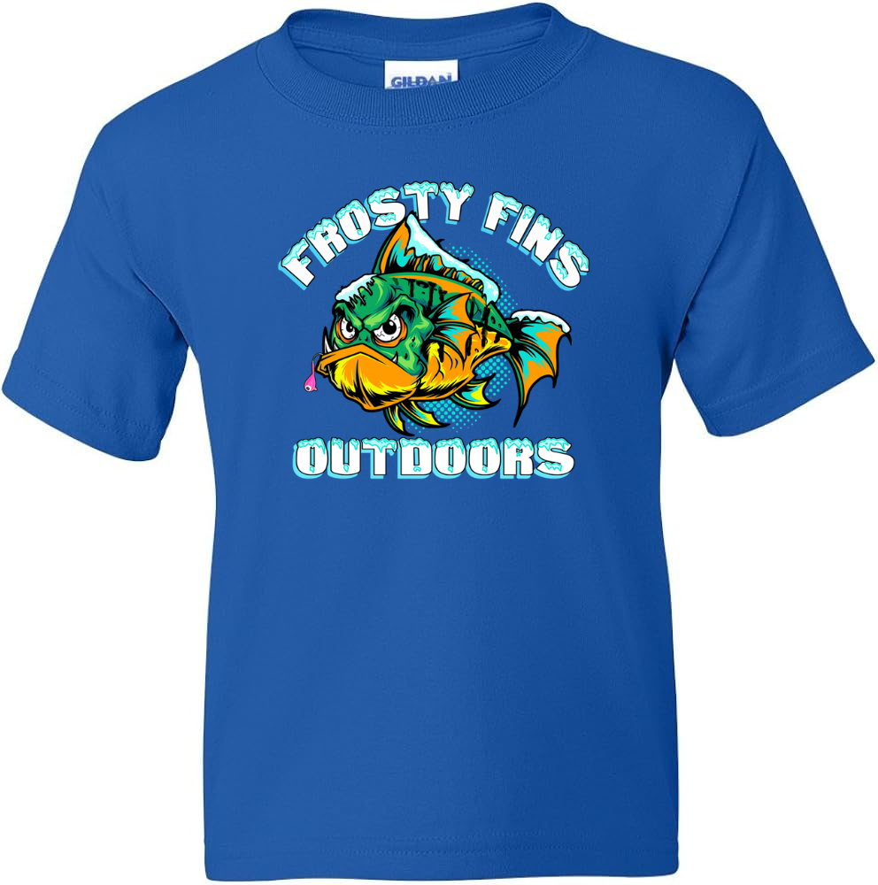 Youth Frosty Fins Outdoors Short Sleeve